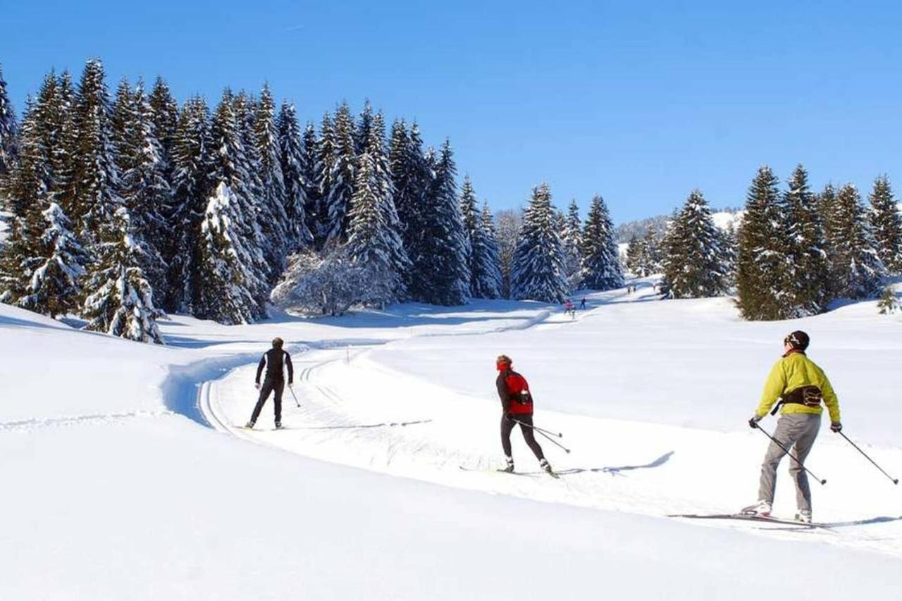 Le 211,ski et randonnée, lave linge ,parking Bernex Extérieur photo