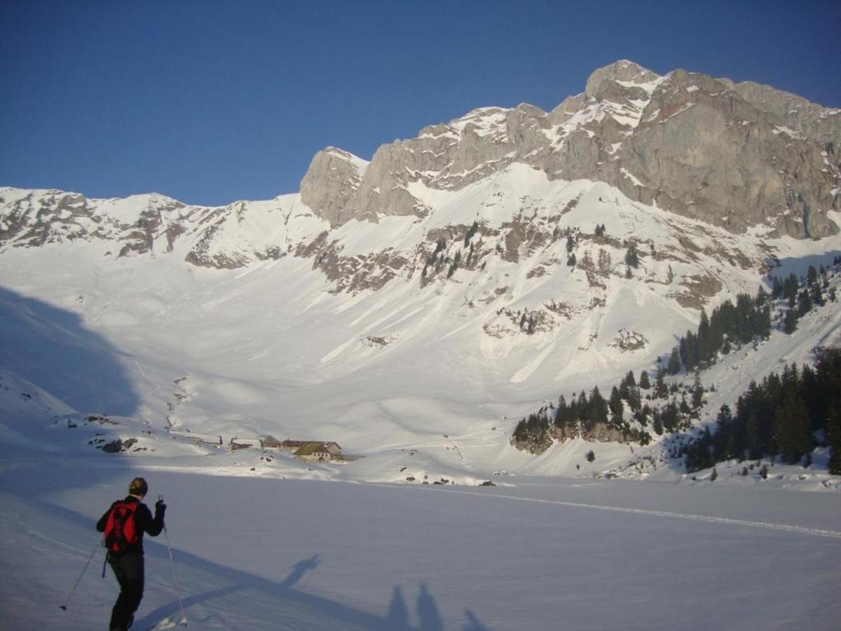 Le 211,ski et randonnée, lave linge ,parking Bernex Extérieur photo
